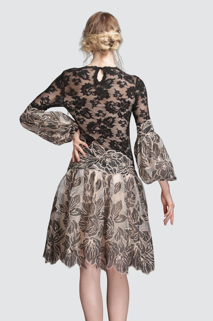 Leaf Flare Dress