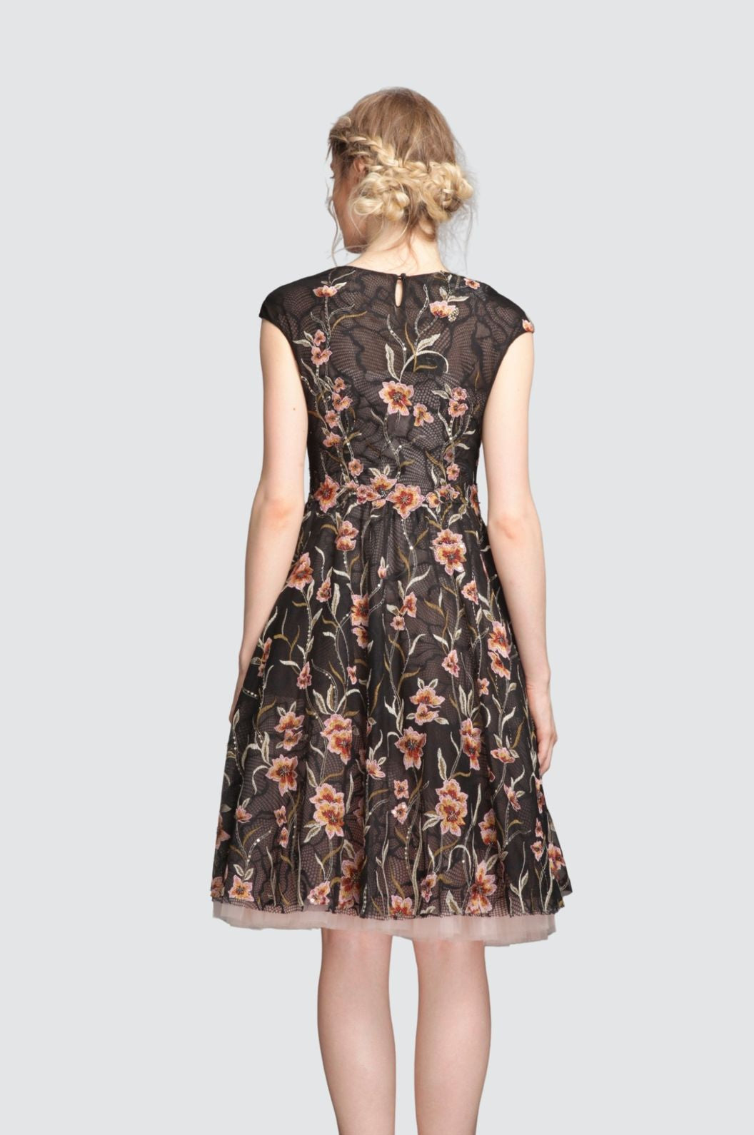 Mesh Tutu Flare Dress