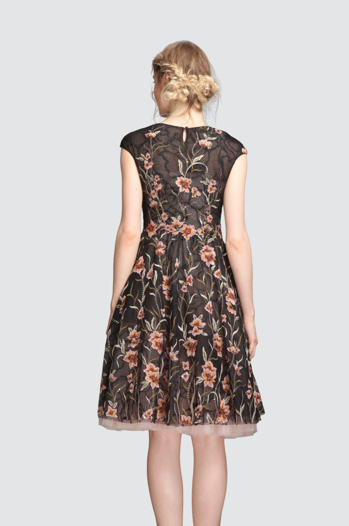 Mesh Tutu Flare Dress