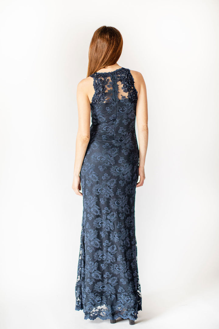 Lace Elegance Sheath Gown