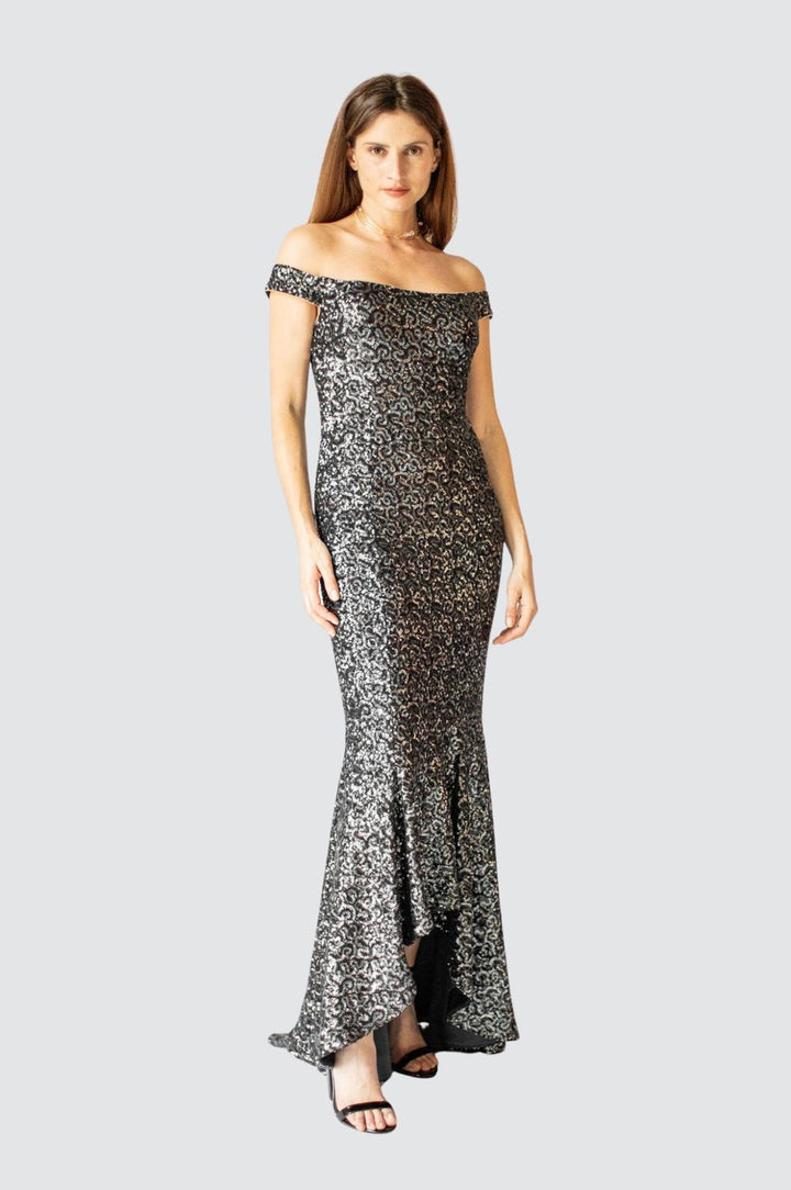 Elegance Mermaid Sequins Gown