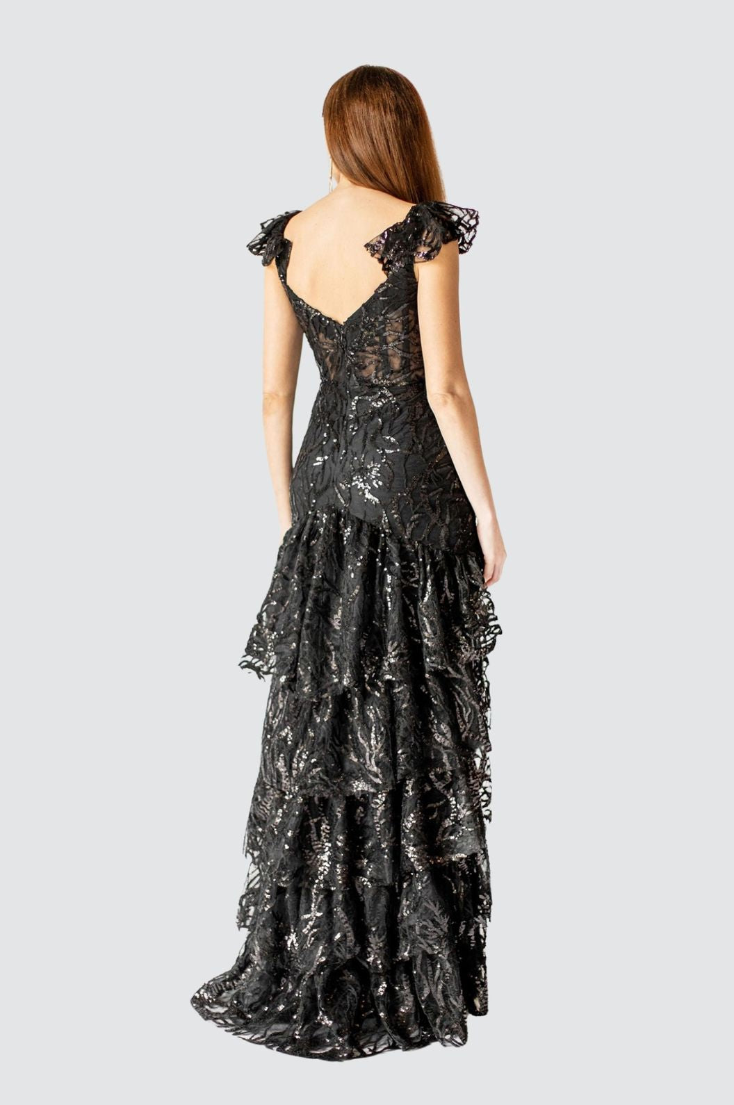 Midnight Muse Sequin Maxi Dress