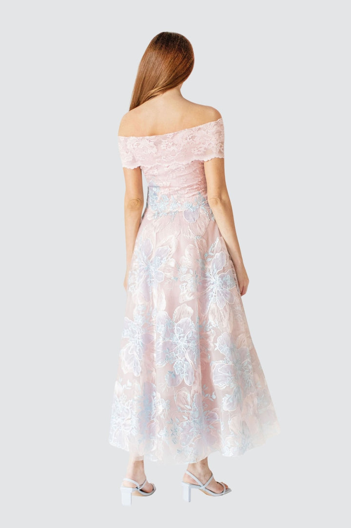 Cotton Candy Off-Shoulder Dress