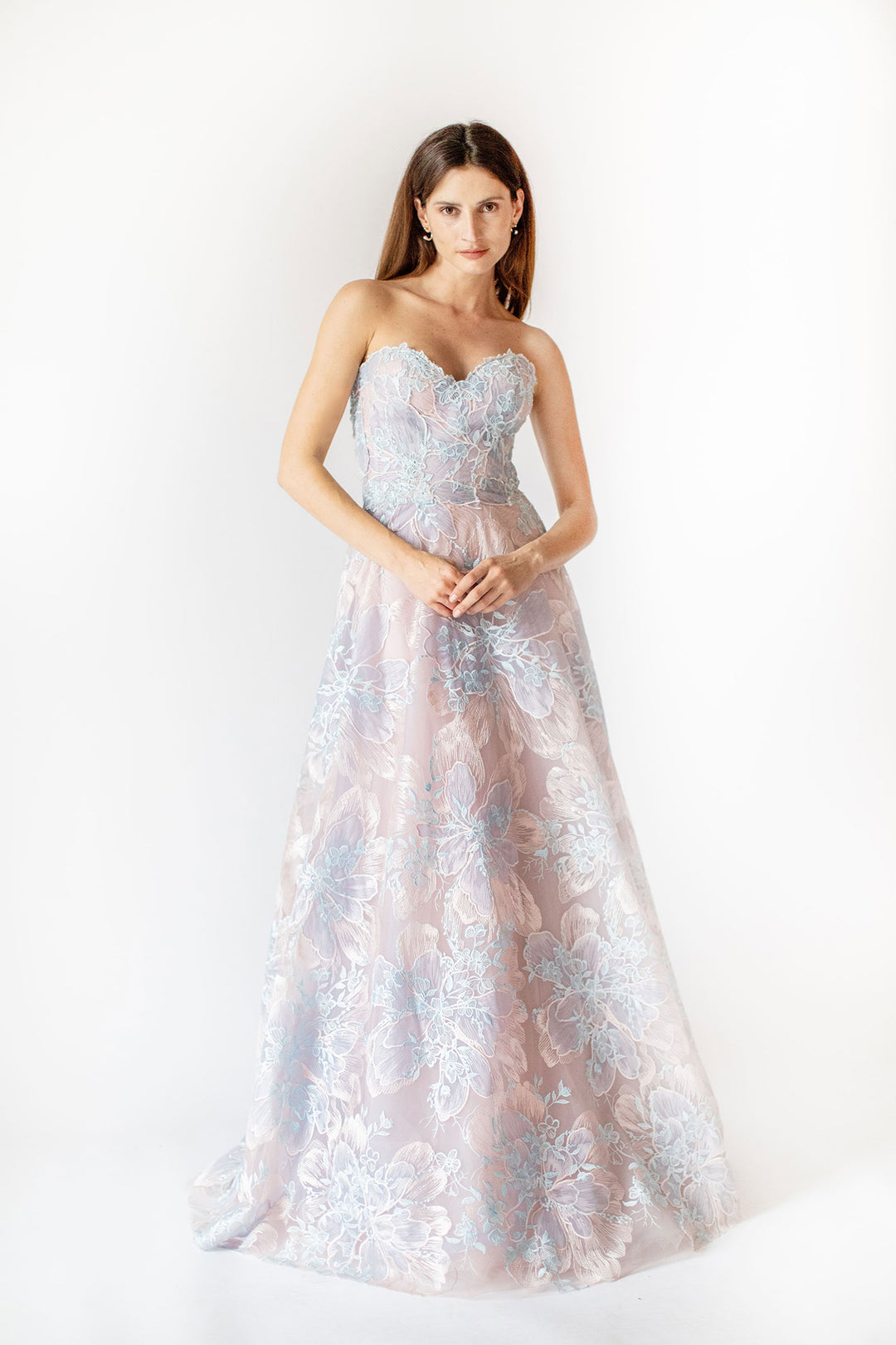 Cotton Candy Sweetheart Gown