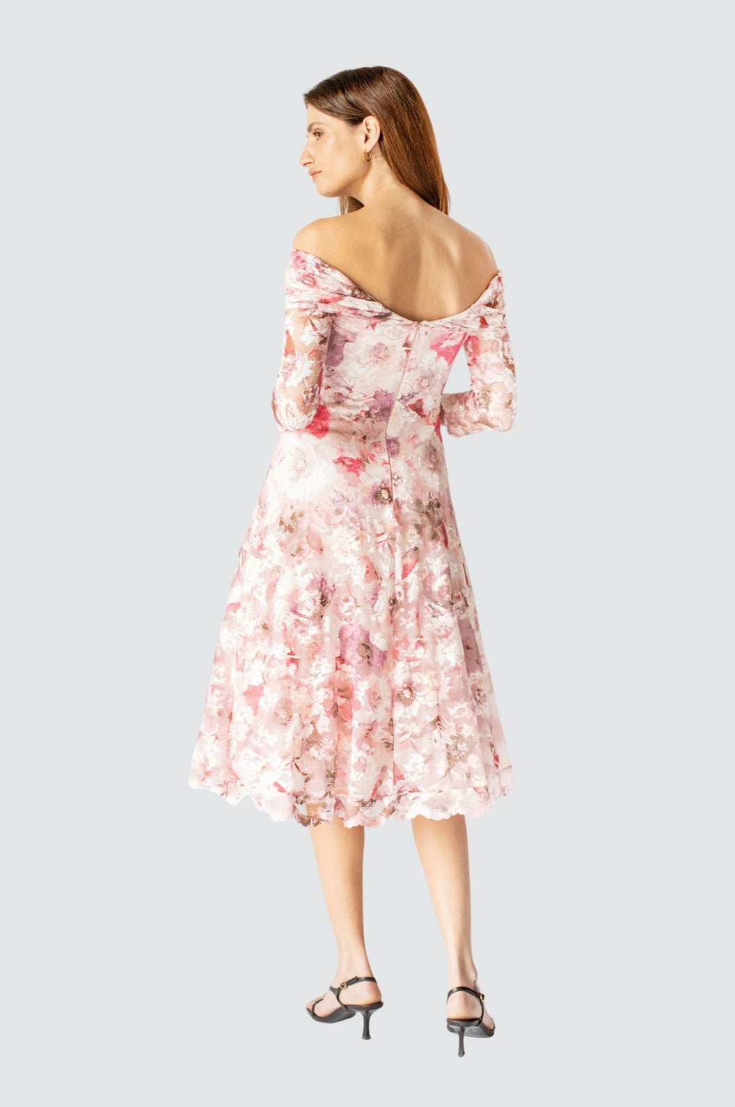 Rosie Off-Shoulder A-line Dress