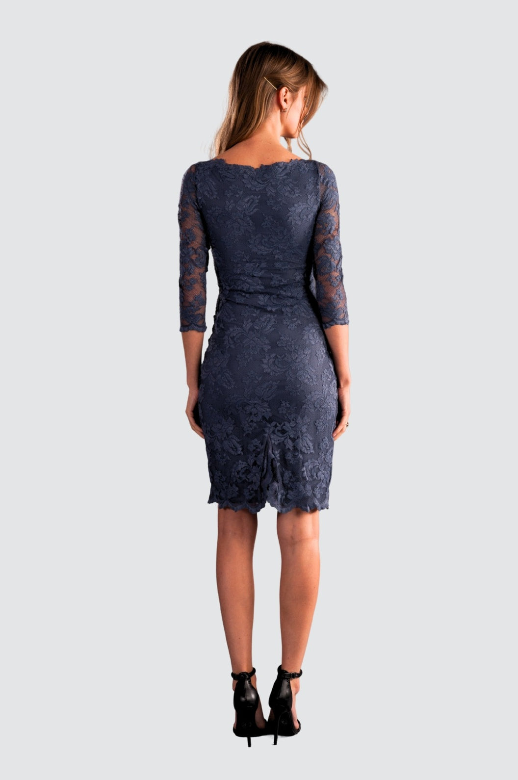 Classic V-neck Lace Dress