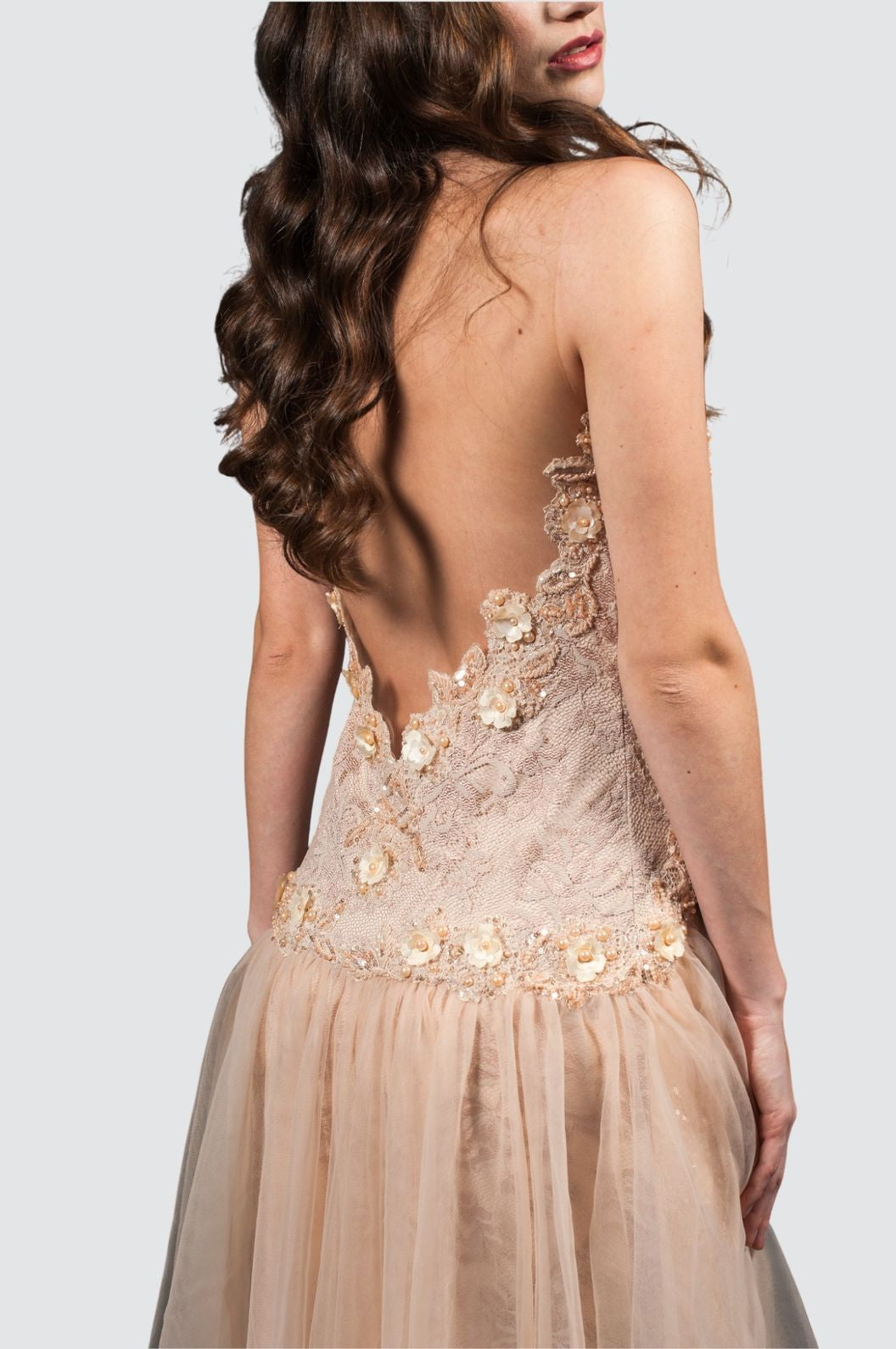 Champagne Rouge Gown
