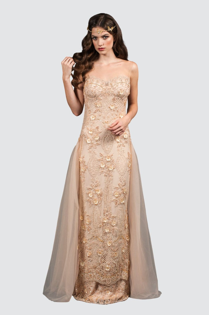 Champagne Rouge Gown