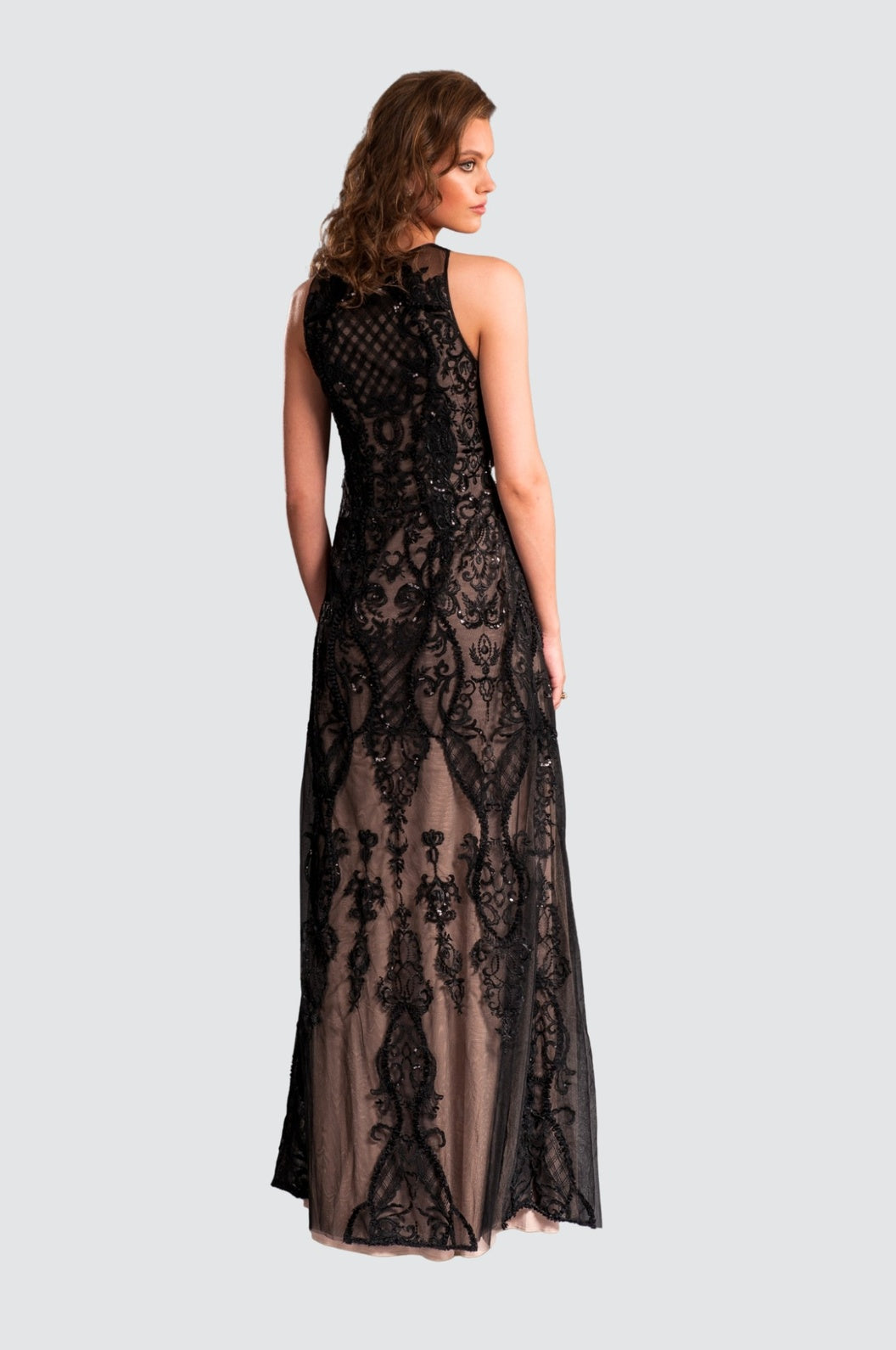 Majestic Embroidery Gown