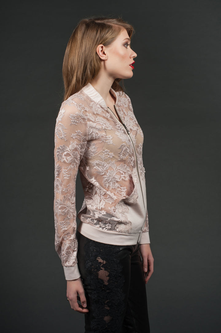 Nude Cashmere Bomber-2