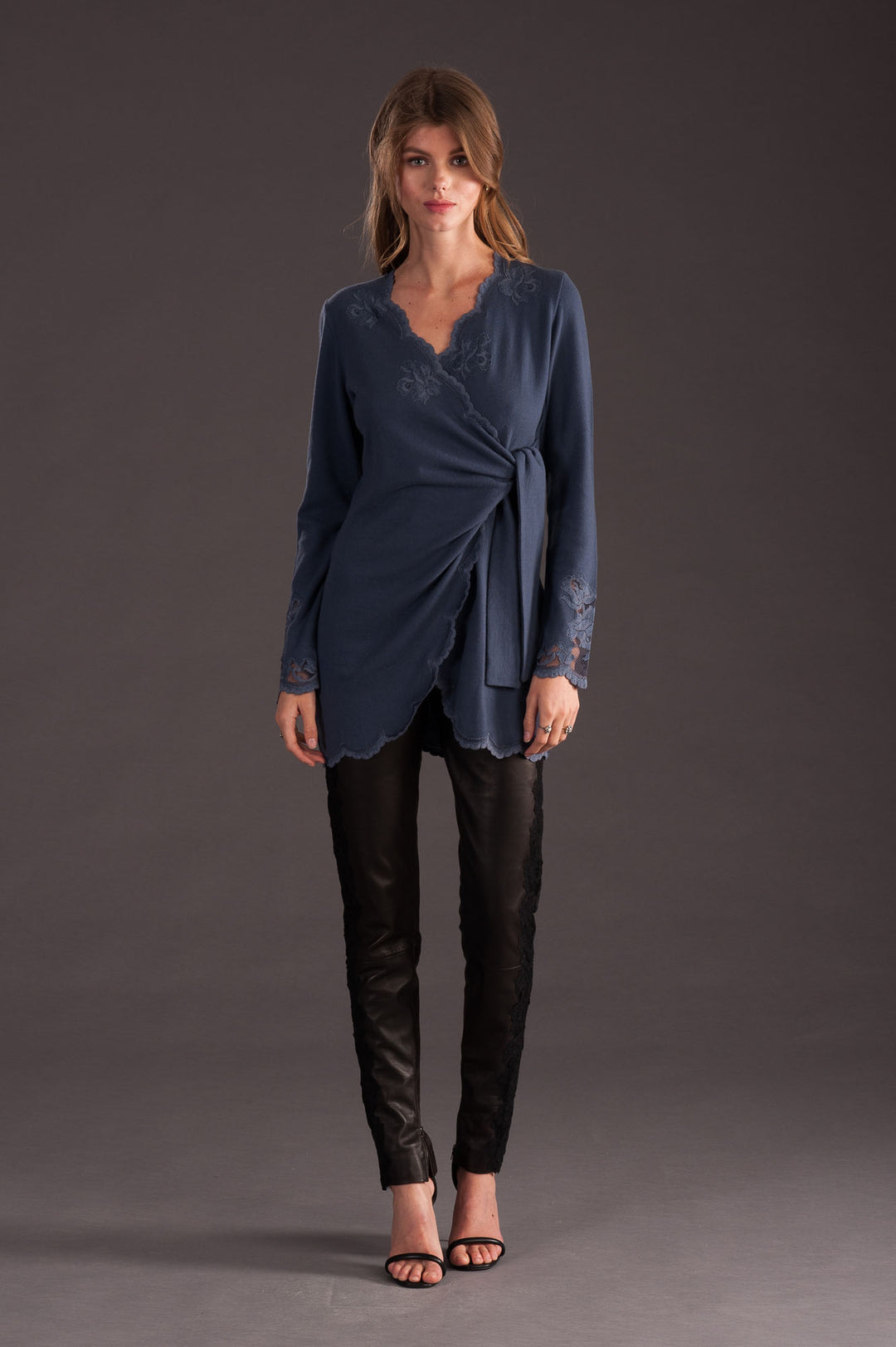 Wrap Cashmere Cardigan-0