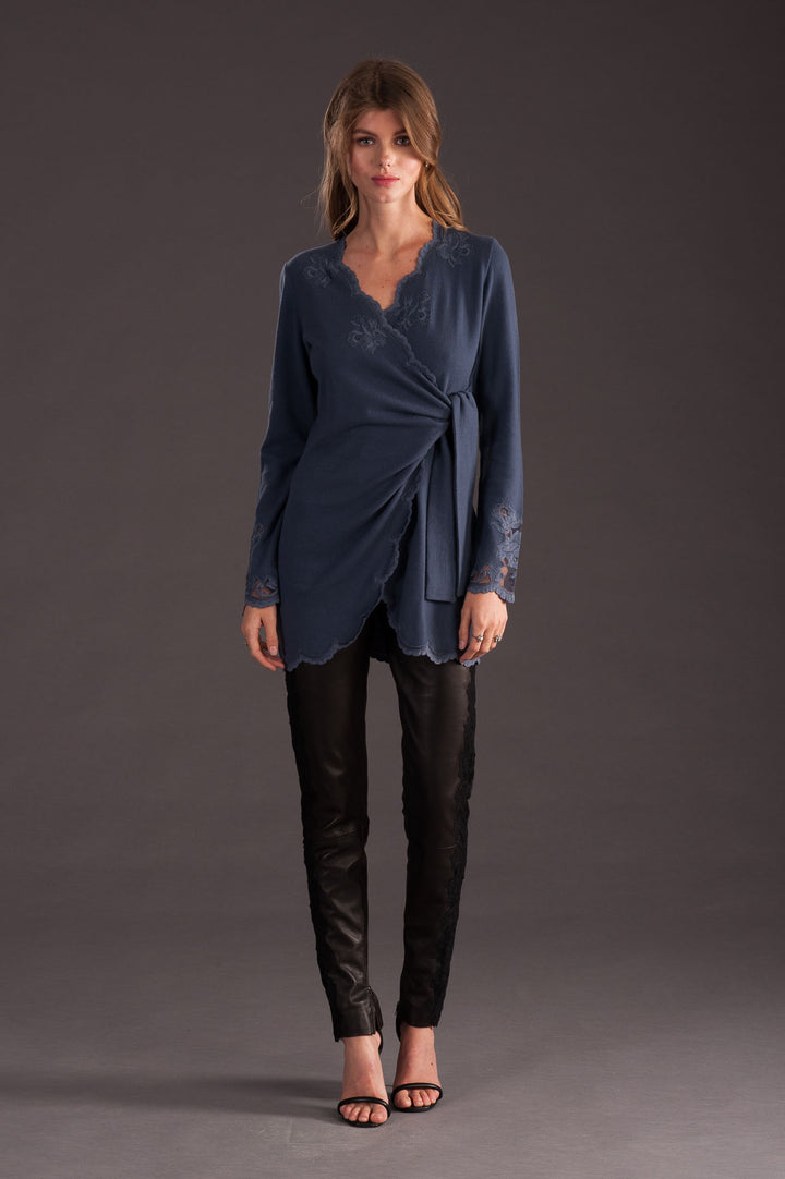Wrap Cashmere Cardigan-0