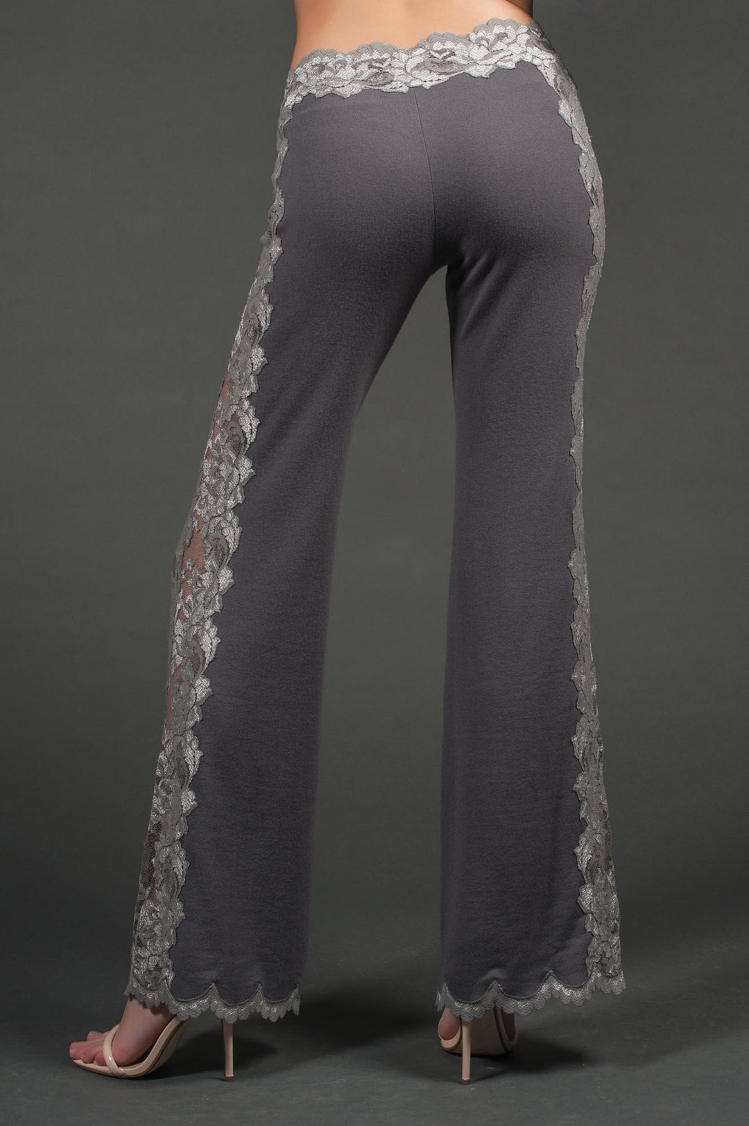Grey Cashmere Trousers-2