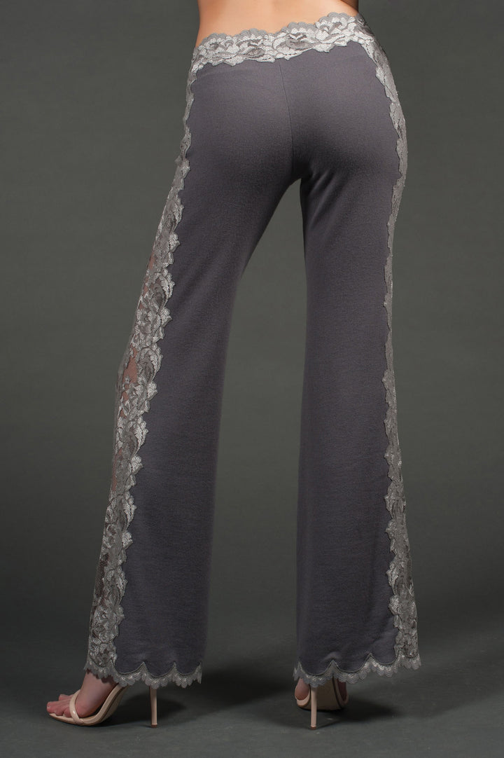 Grey Cashmere Trousers-2