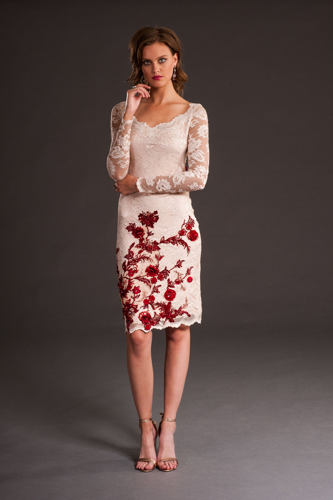 Classic Lace Dress-0