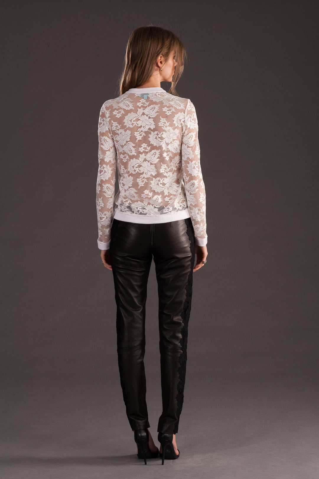 Lace & Cashmere Bomber-12