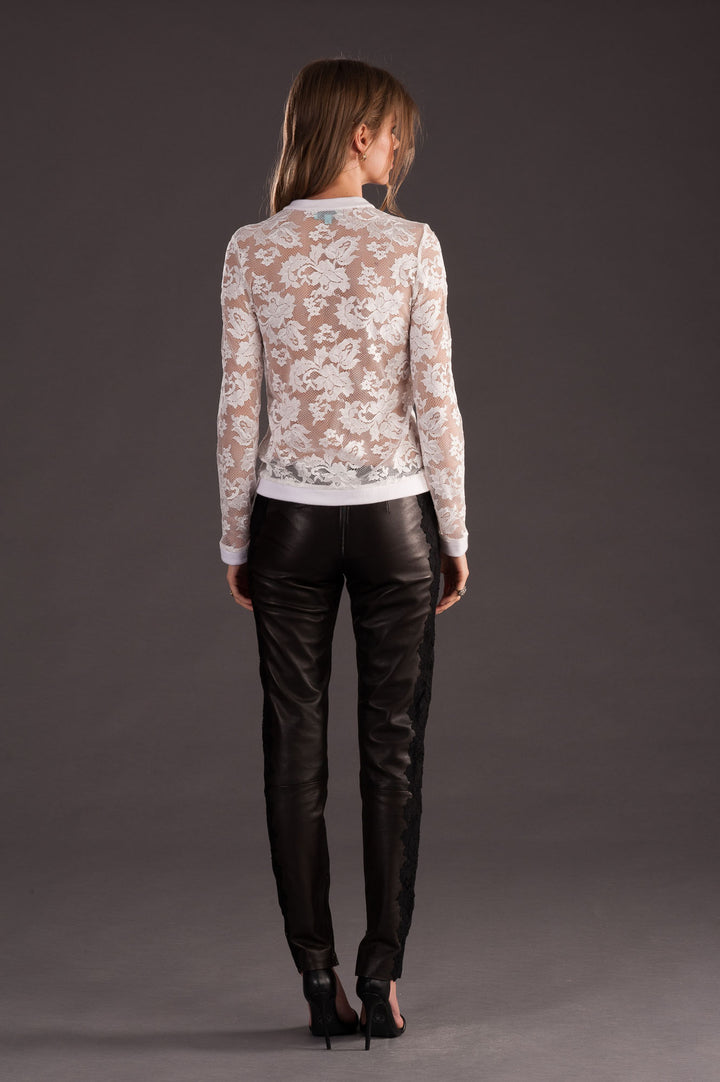Lace & Cashmere Bomber-12
