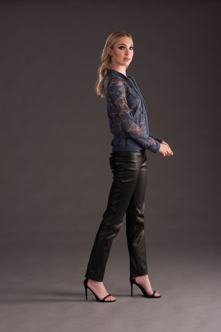 Lace & Cashmere Bomber-6