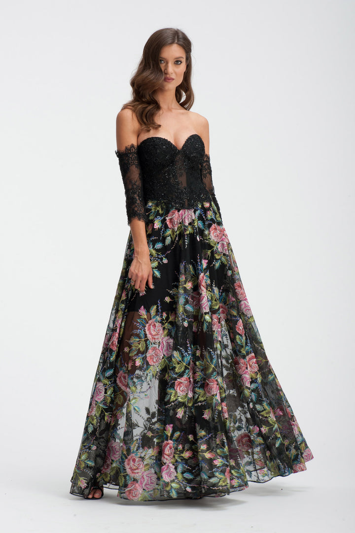 Strapless Rosie Maxi Dress-0