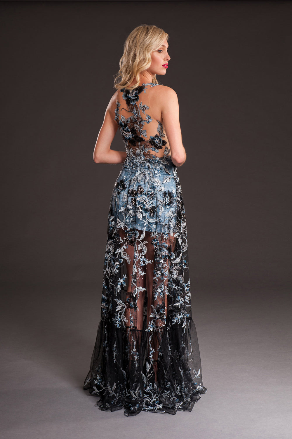 Wild Flora See Through Gown-1