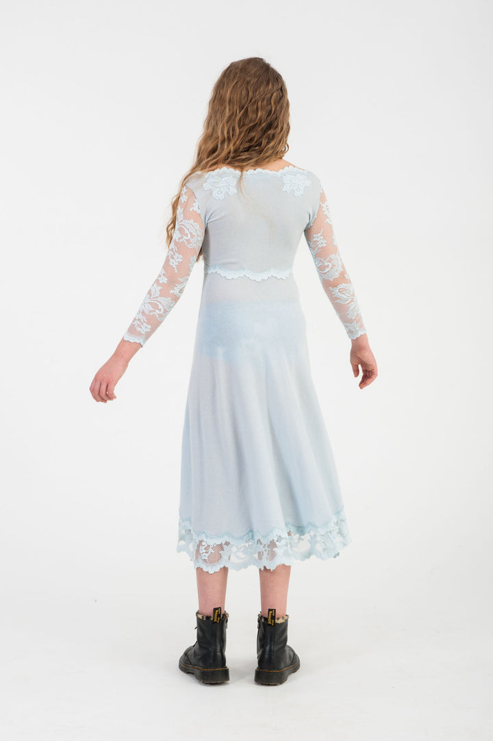 Cashmere & Lace Blue Dress-1