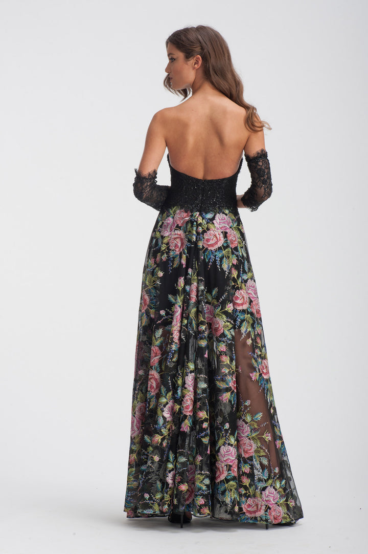 Strapless Rosie Maxi Dress-2