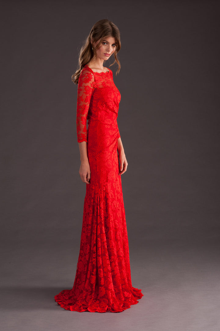 Stunning Red Gown-4