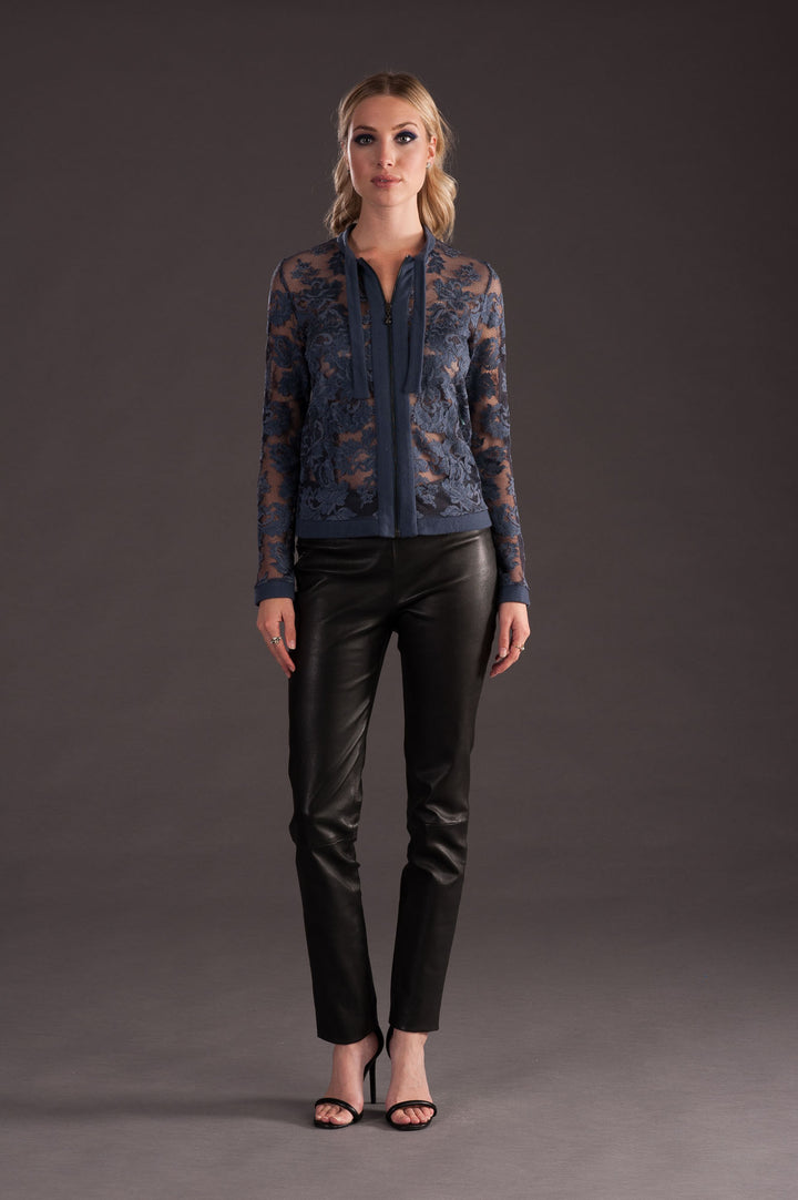 Lace & Cashmere Bomber-2