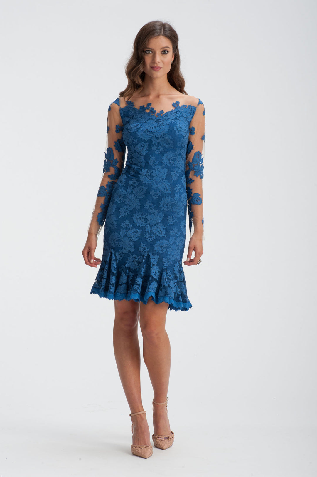 Cocktail Lace Dress-0