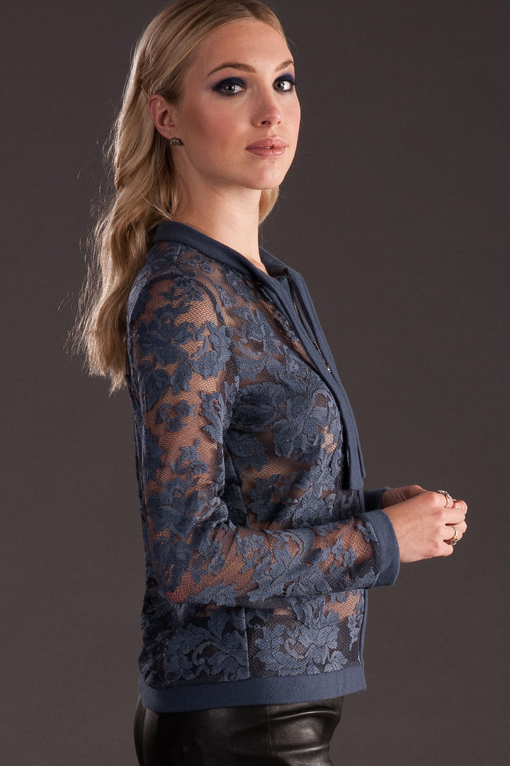 Lace & Cashmere Bomber-4