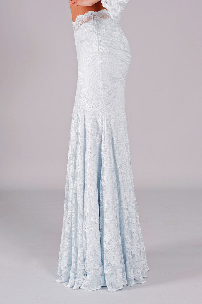 Mermaid Style Lace Skirt-1