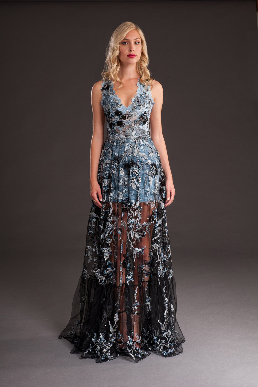 Wild Flora See Through Gown-0
