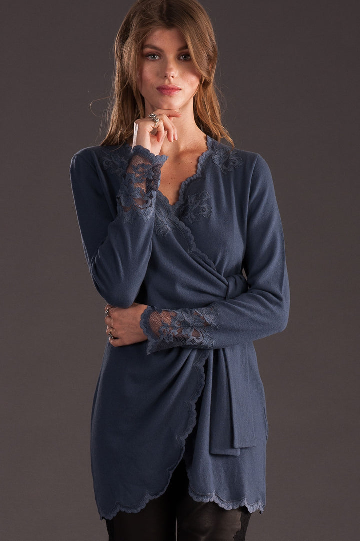 Wrap Cashmere Cardigan-4