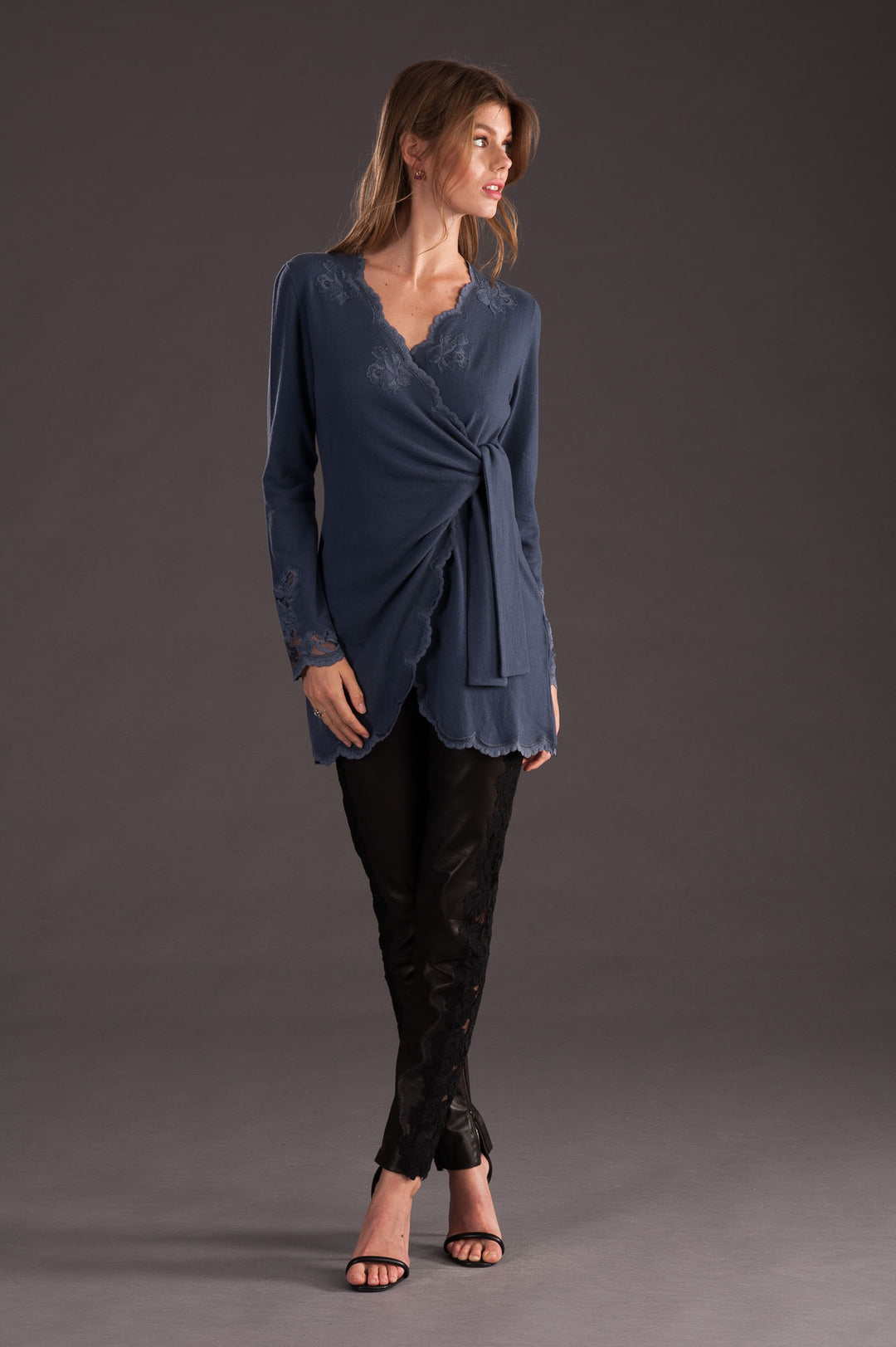 Wrap Cashmere Cardigan-3
