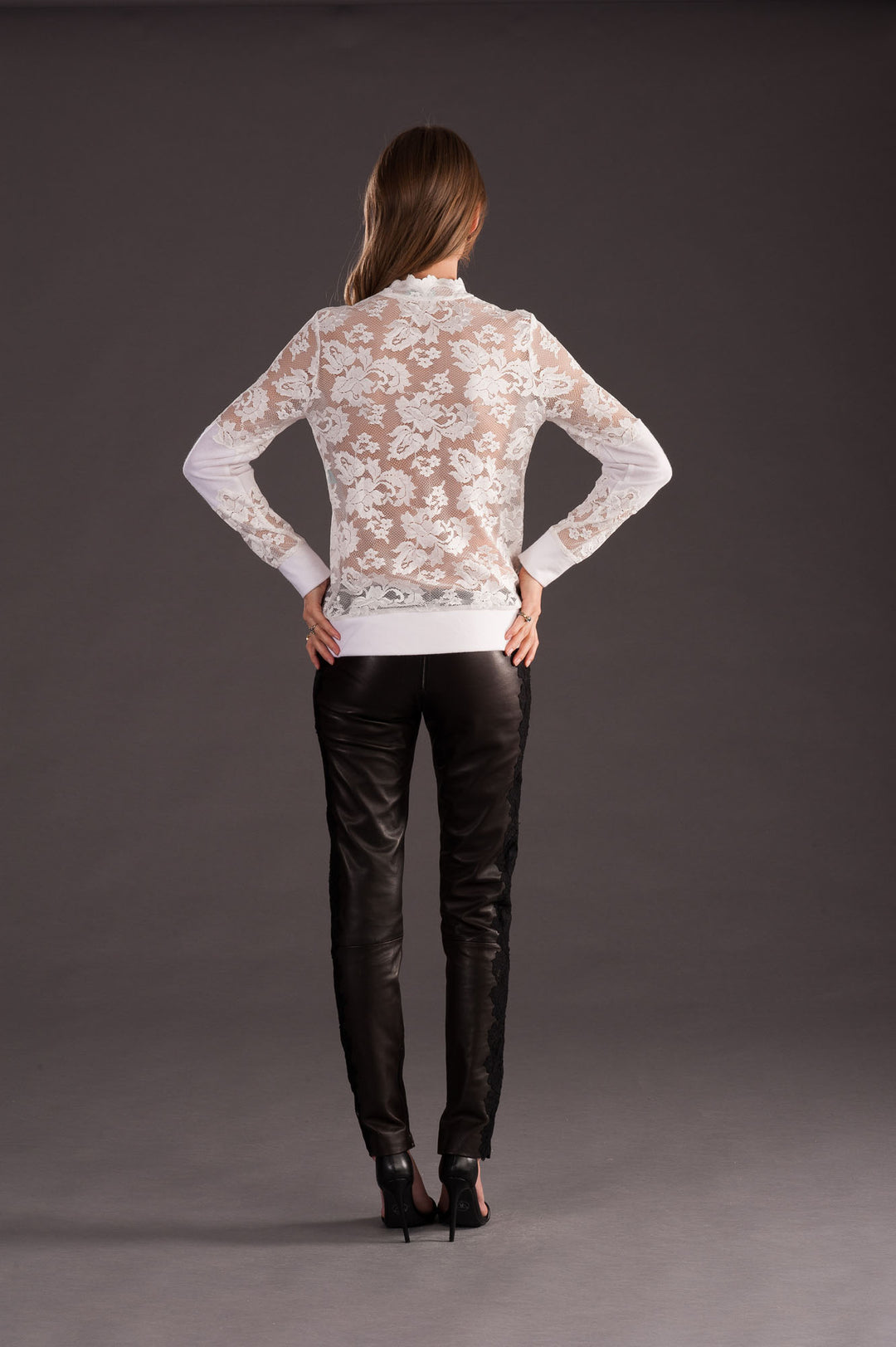 White Lace & Cashmere Bomber-4