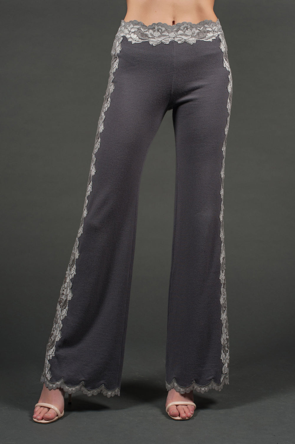 Grey Cashmere Trousers-1