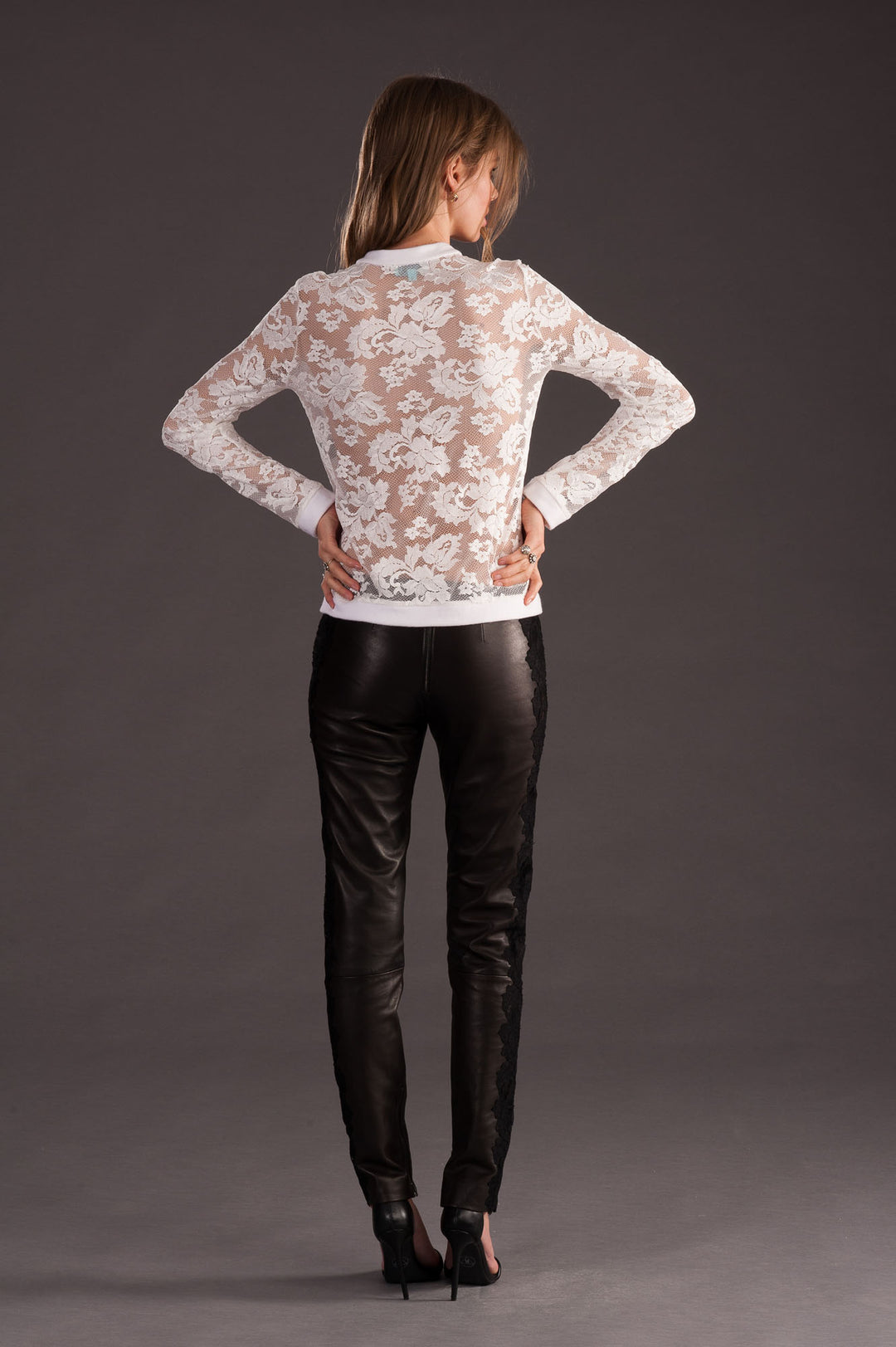 Lace & Cashmere Bomber-9